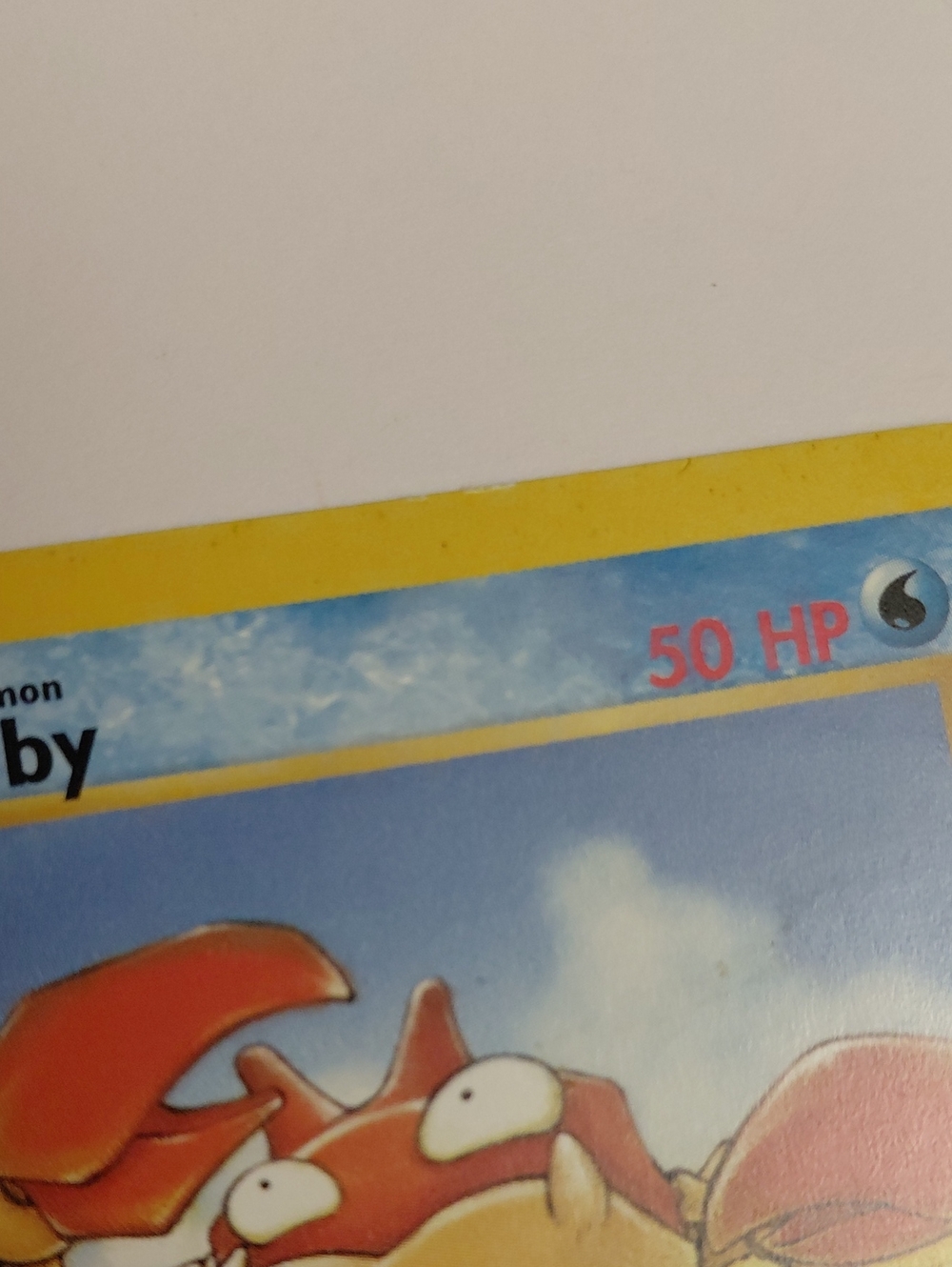 1st Edition Vintage Pokemon Card Lot- Seaking, Krabby, Horsea - Moderate Play - Picture 6 of 15